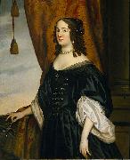 Gerard van Honthorst Amalia van Solms (1602-75). painting